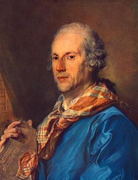 讓 巴蒂斯特 拜耳奈 Portrait of Charles le Normant du Coudray